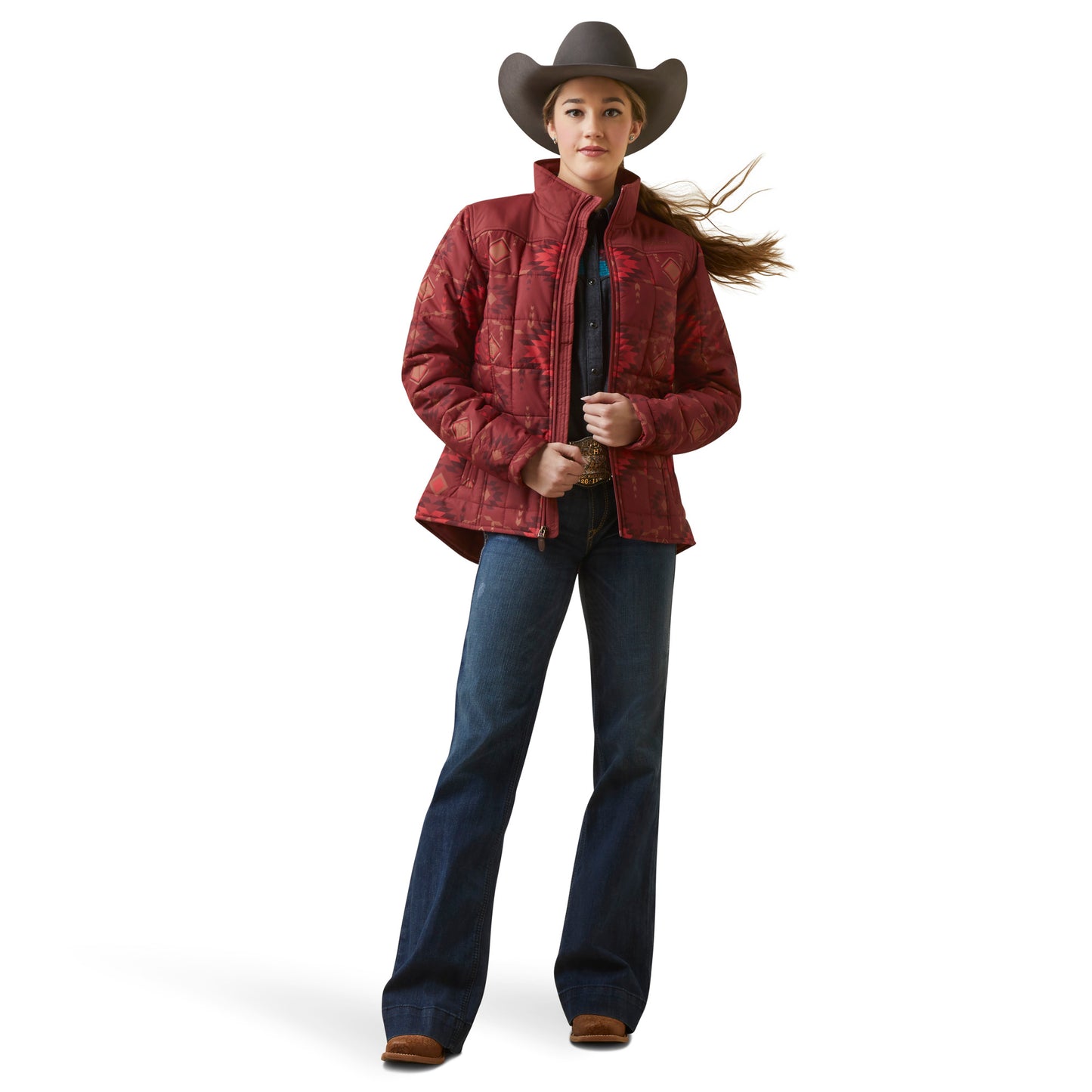 Women Ariat Jacket Crius Rose 10046681