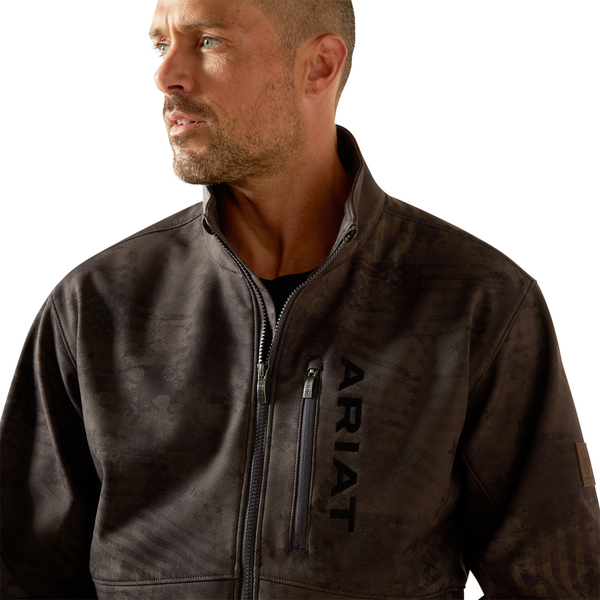 Men Ariat Jacket Patriot Softshell 10062592