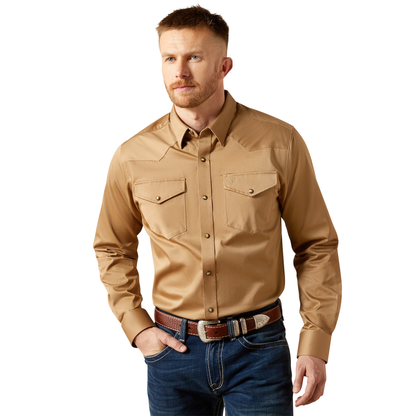 Men Ariat Shirt Twill Fitted 10065873