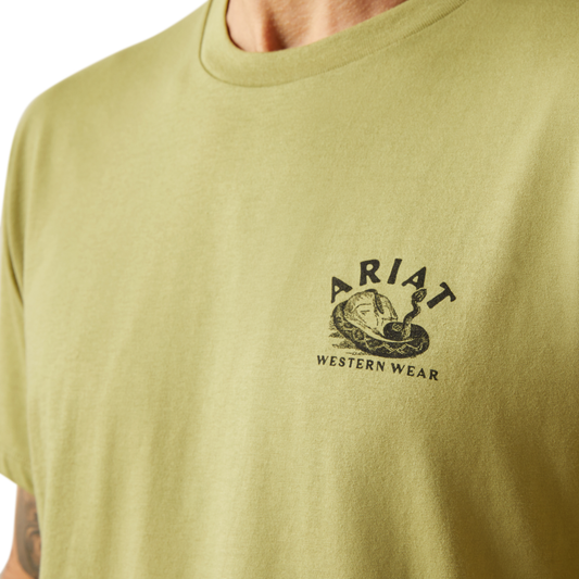 Men Ariat T-Shirt Rattle Warning 10065894