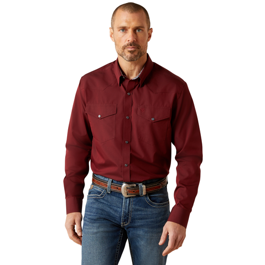 Men Ariat Shirt Oxford Fitted 10065913