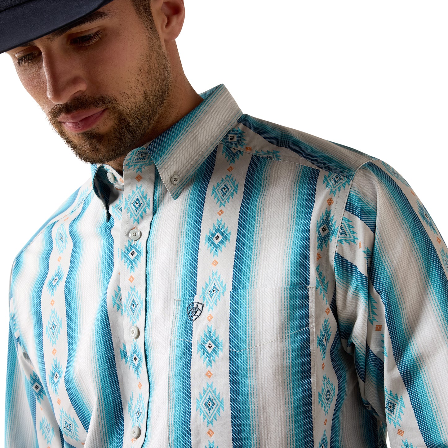 Men Ariat Powers LS Shirt 10079602