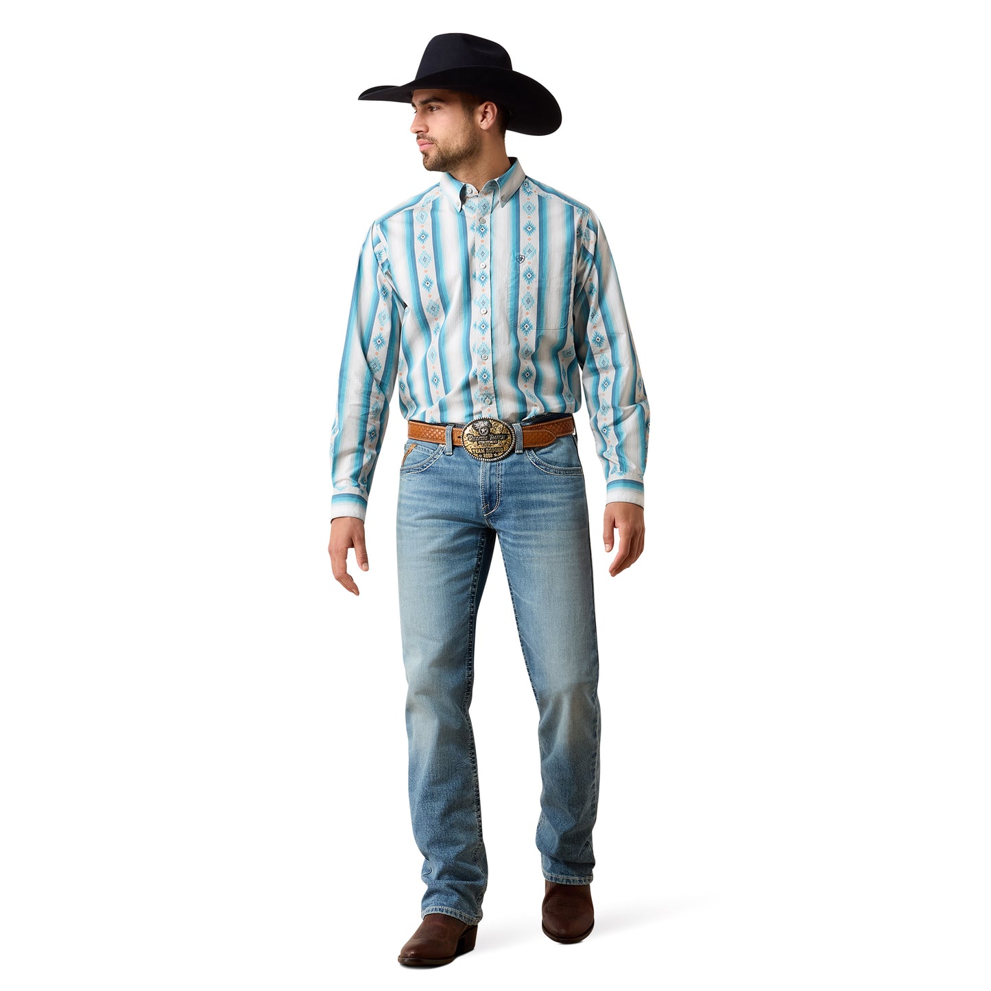 Men Ariat Powers LS Shirt 10079602