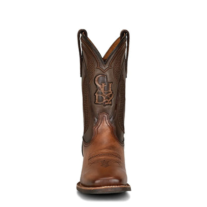 Men’s Western Brown Cowboy Boots – Durable Bovine Leather, Easy Slip On - Men Cuadra Boot CU656 - El Rodeo Western Boutique