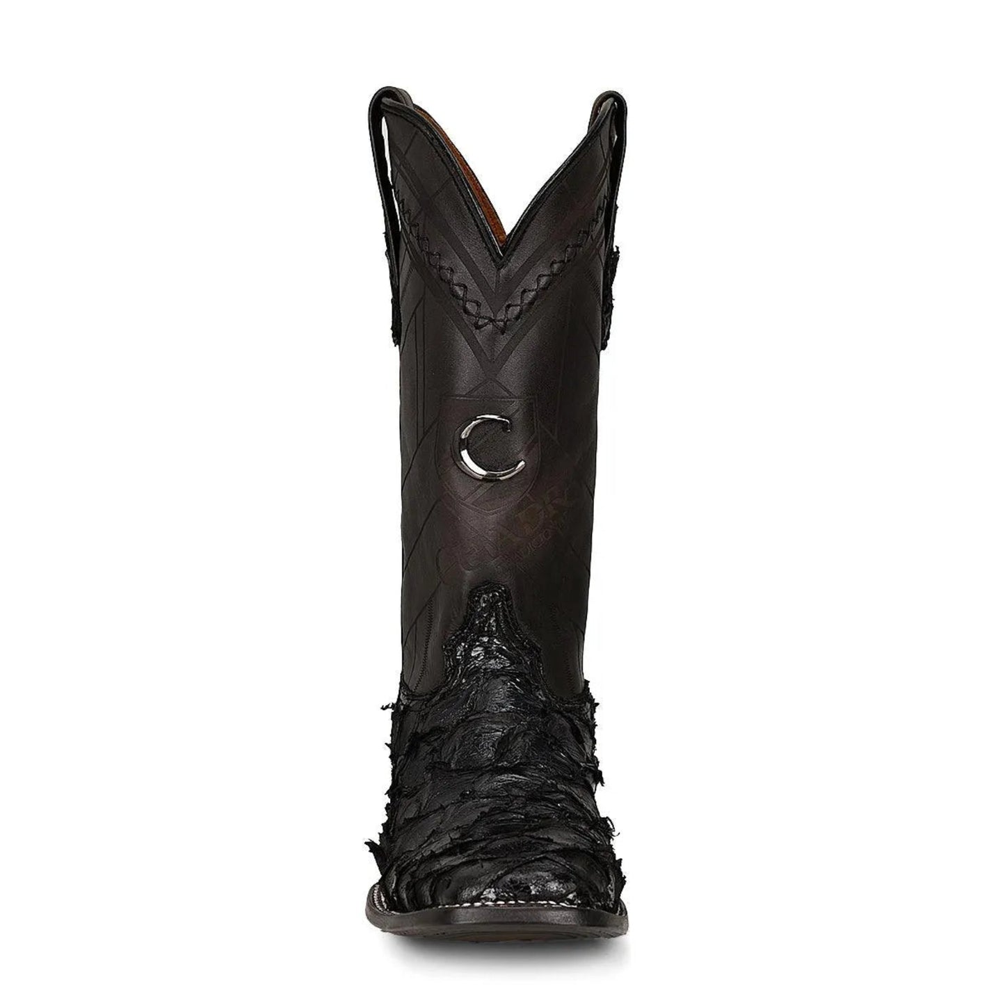 Black Poison Pirarucu Boots - Men Cuadra Boot CU787 - El Rodeo Western Boutique