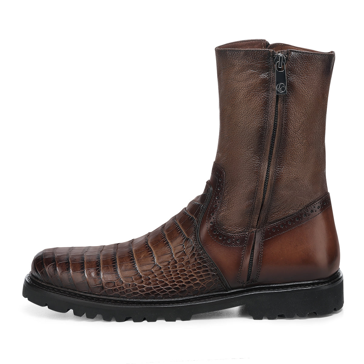 Men Franco Cuadra Alligator Ankle Boot FF237