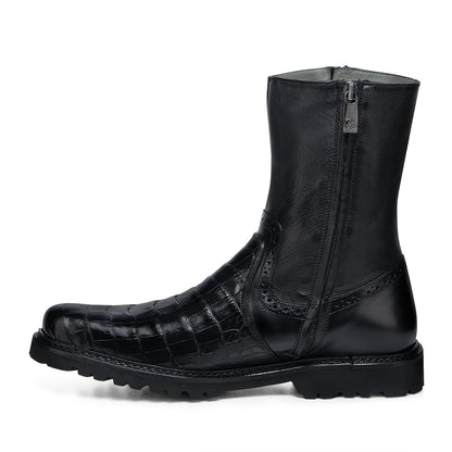 Men Franco Cuadra Alligator Ankle Boot FF233
