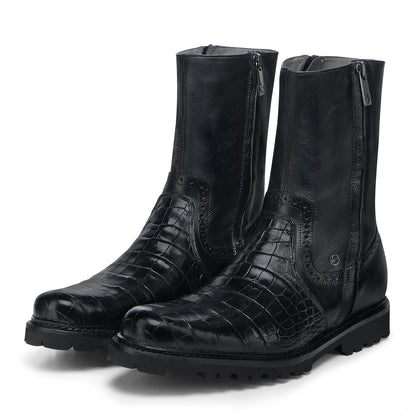 Men Franco Cuadra Alligator Ankle Boot FF233