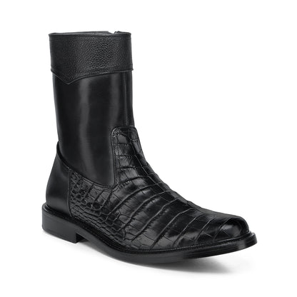 Men Franco Cuadra Alligator Ankle Boot FC986
