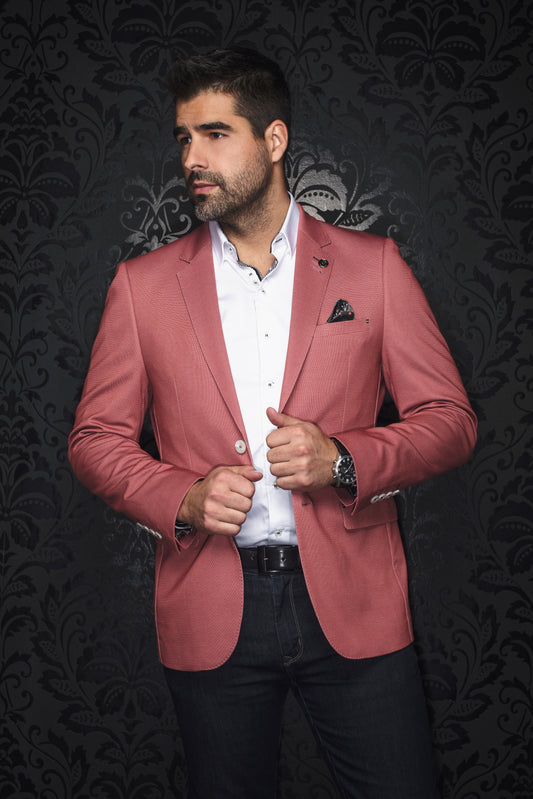 Men Au Noir Blazer Glover Red