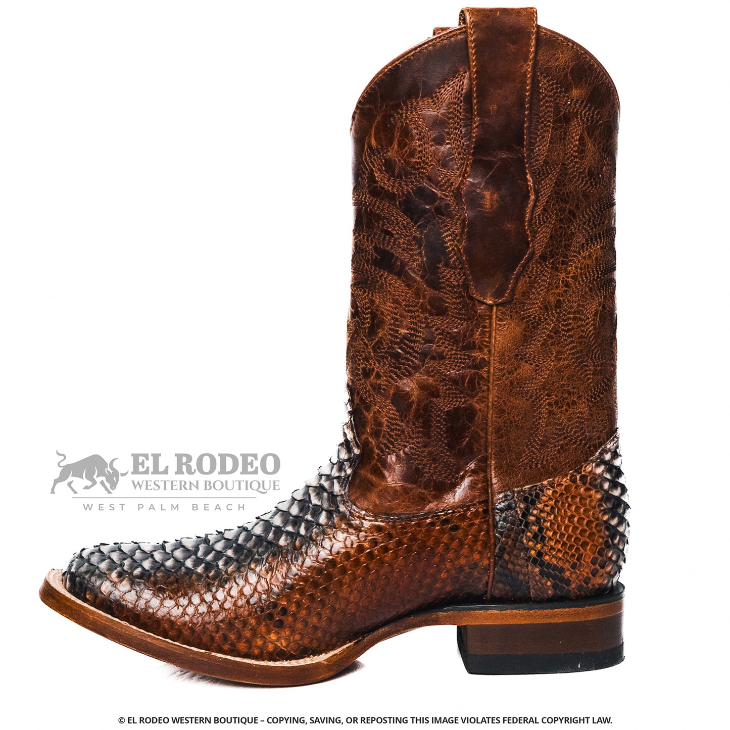 Men Los Altos Python Boots H8225788