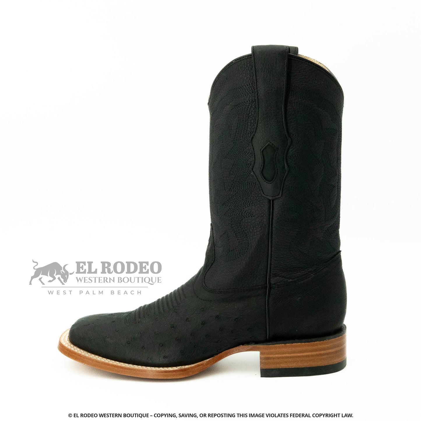 Men Los Altos Ostrich Boots H827G9705