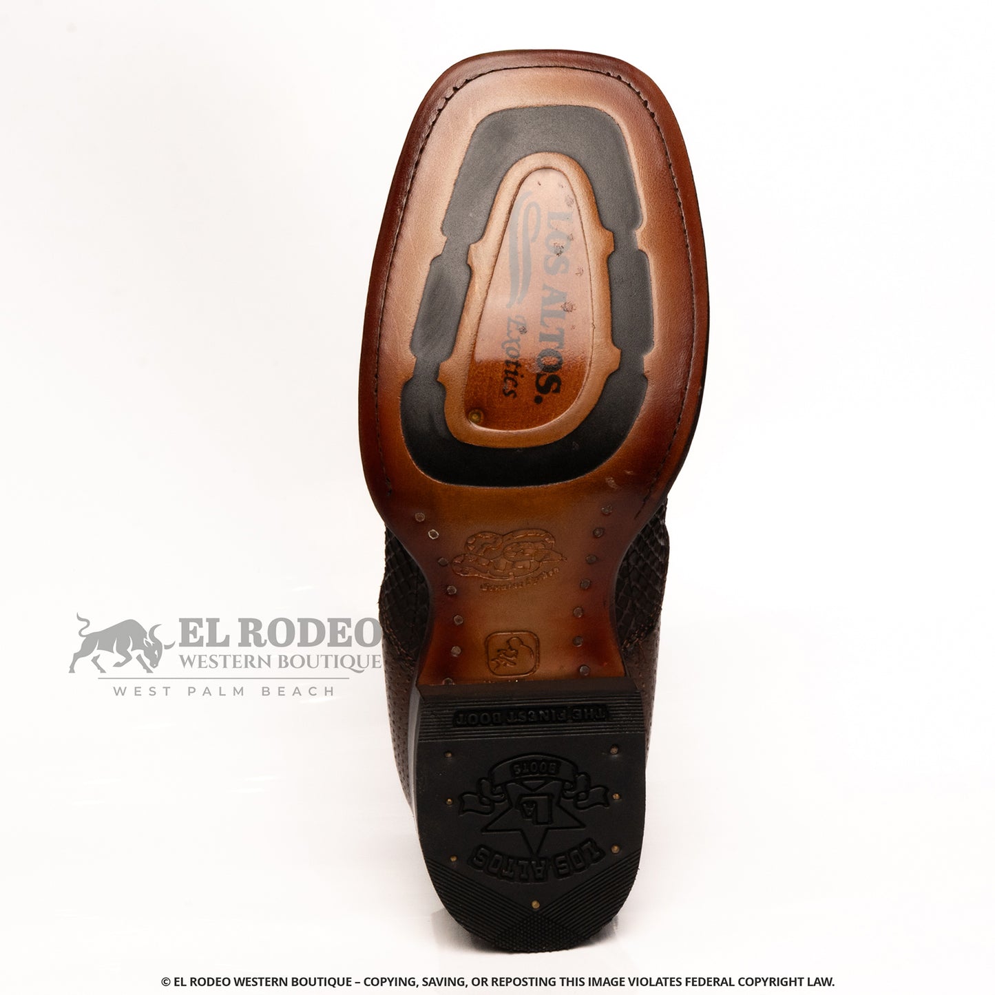 Men Los Altos Python Ankle Boots H82BVN5707