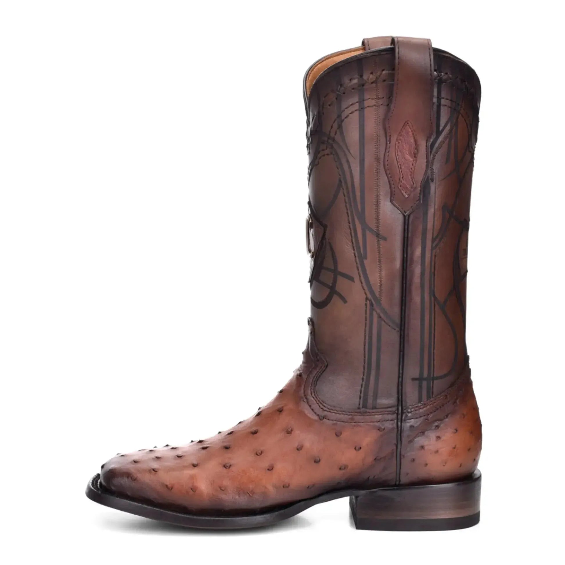Brown Men's Cowboy Boots: Timeless Design with Modern Comfort - Men Cuadra Boot CU418 - El Rodeo Western Boutique