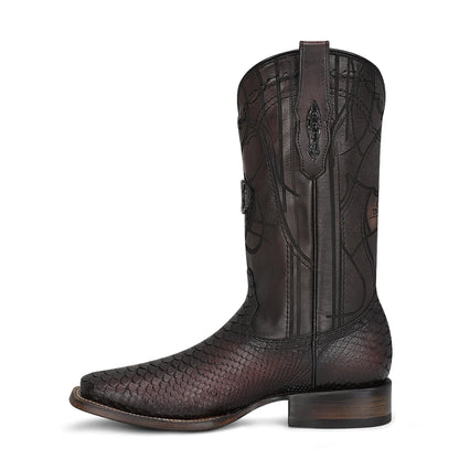 Python Boots with Leather - Men Cuadra Boot CU746 - El Rodeo Western Boutique