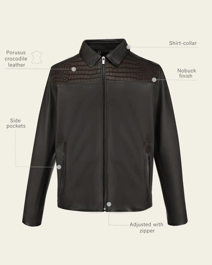 Men Cuadra Crocodylus Porosus Jacket JC357
