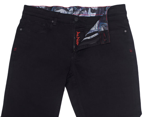 Men Au Noir Jeans Johnny-SRD Pure Black