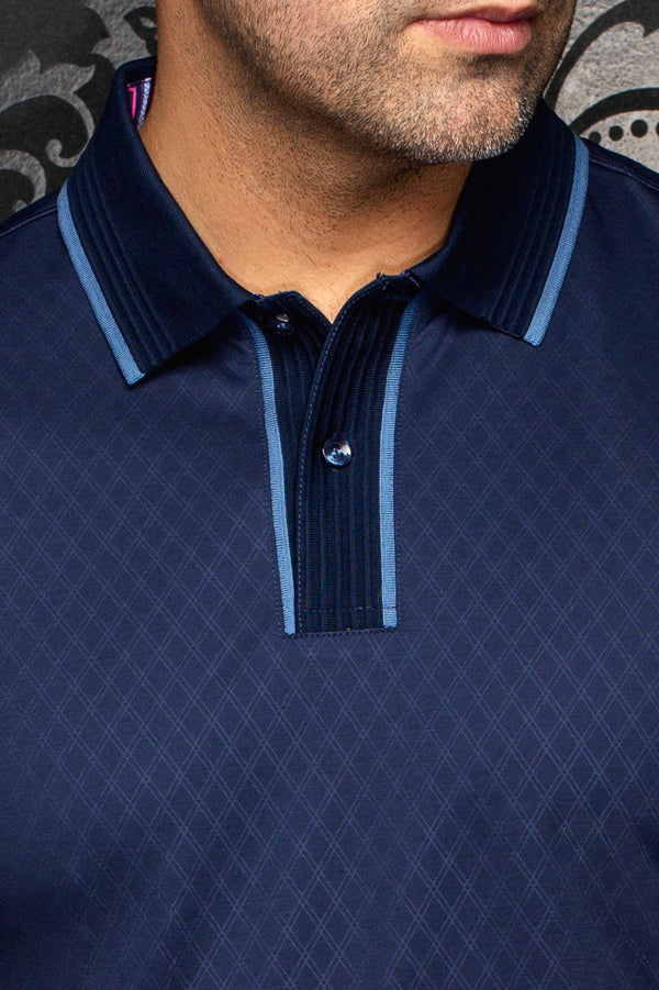 Men Au Noir Polo Kaan Navy