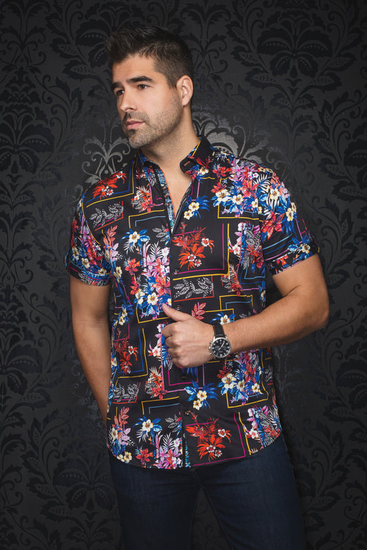 Men Au Noir Shirt Kapolei (SS) Black
