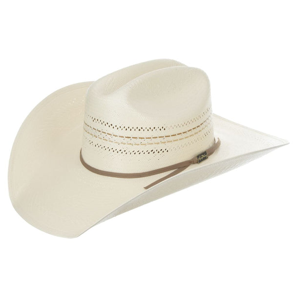 10X Cowboy Ivory Larry Mahans Straw Hat