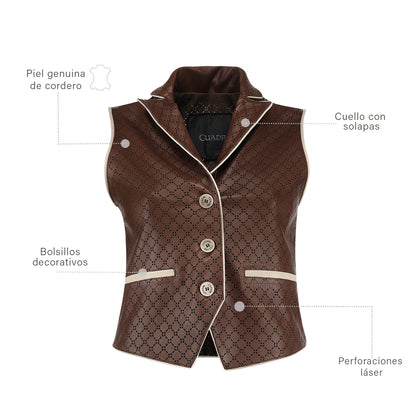 Women Cuadra Lamb Vest JC354