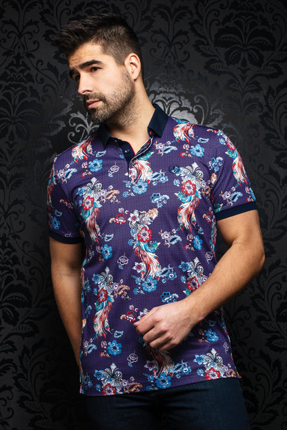 Men Au Noir Polo Mackay