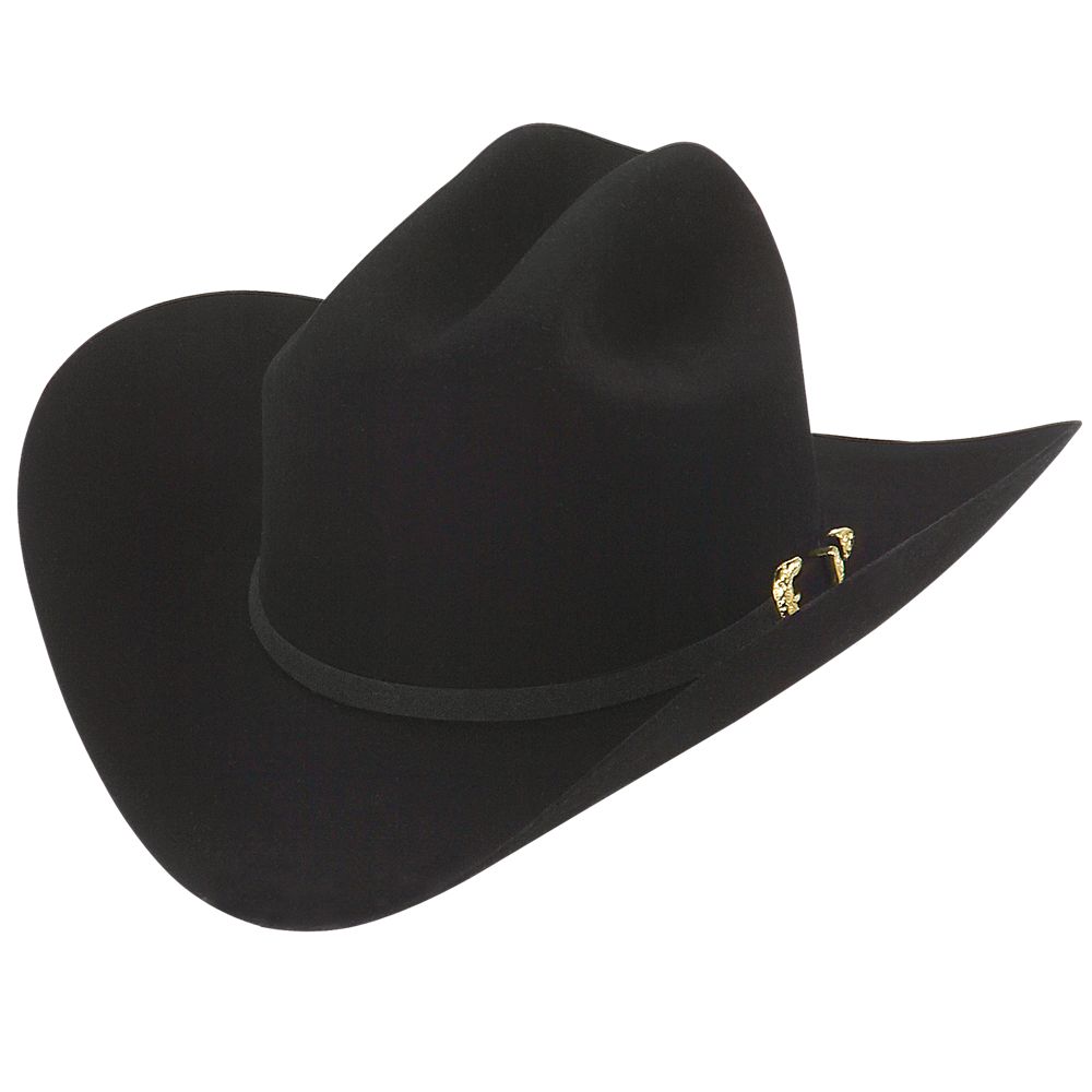 5X Dorado Black Larry Mahans Fur Felt Hat