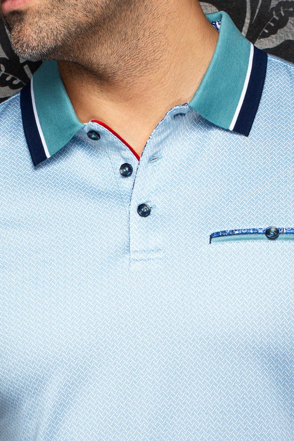 Men Au Noir Polo Mojave Reef