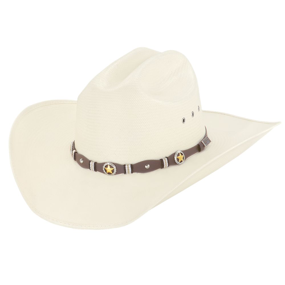10X Oplin X Ivory Larry Mahans Straw Hat