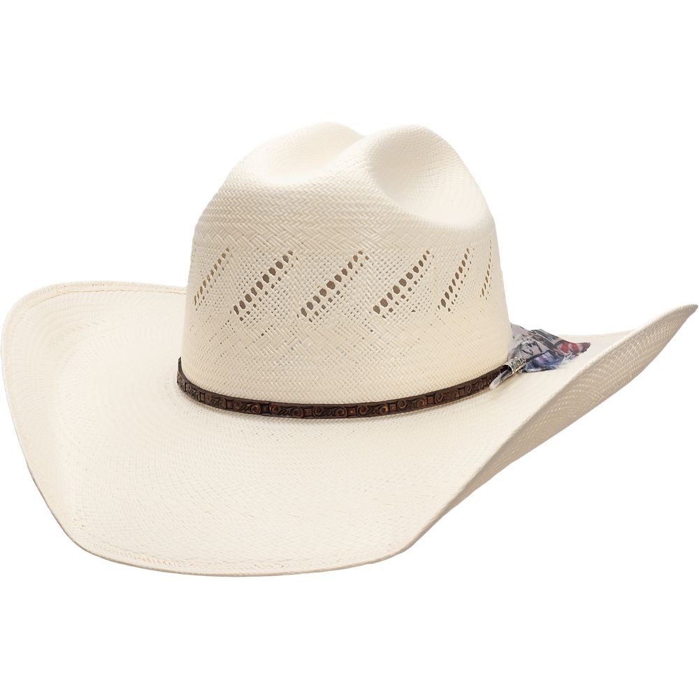 10X Congress Ivory Larry Mahans Straw Hat