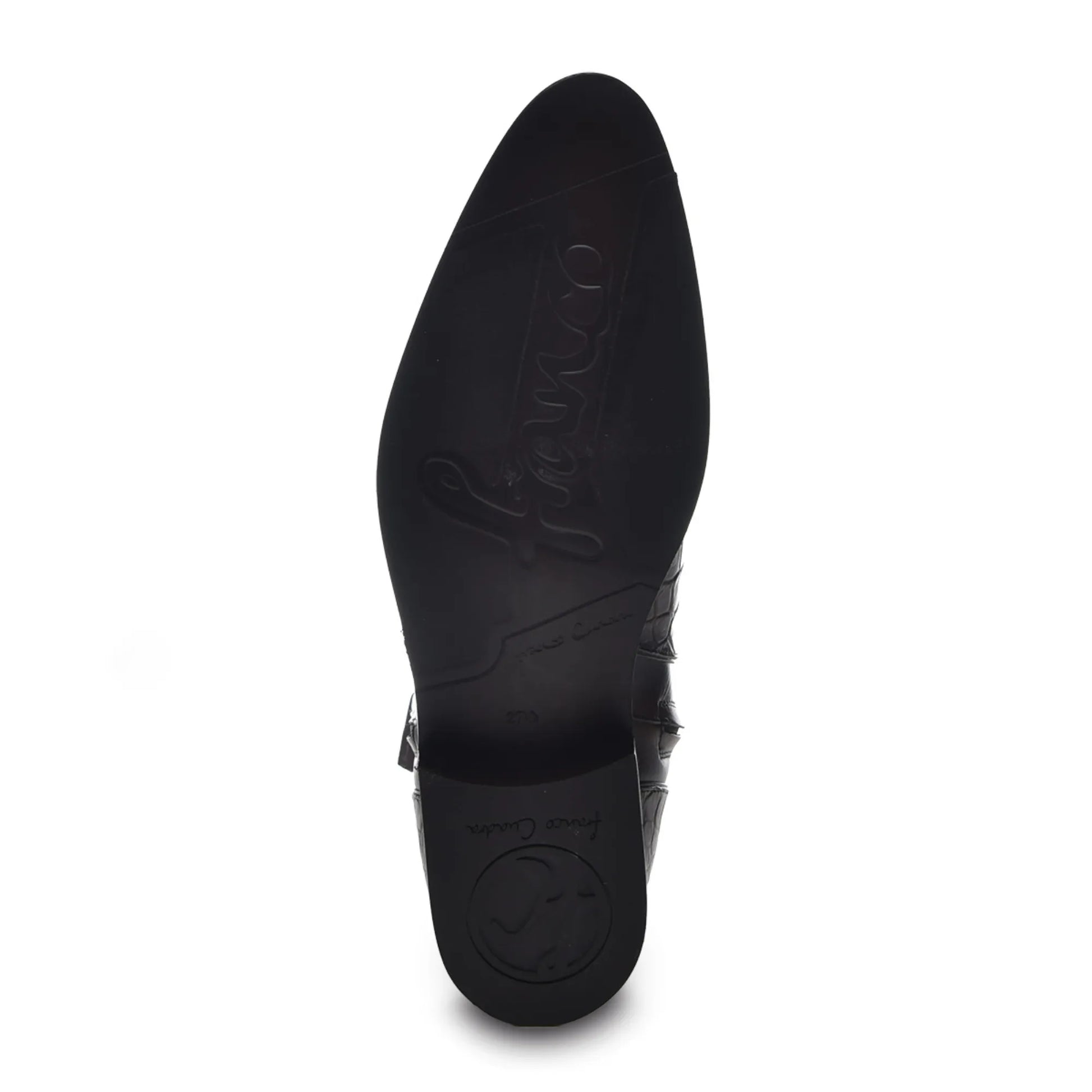 Slip On Exotic Cowboy Boots with Zipper – Men’s Mid-Calf Western Footwear - Men Franco Cuadra Boot FC824 - El Rodeo Western Boutique