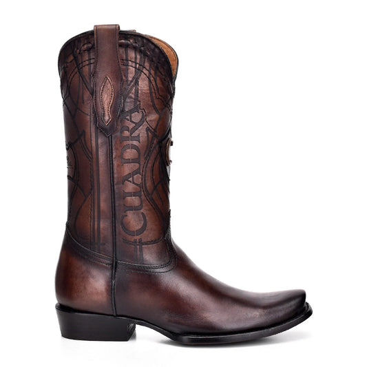 Leather Boots Men Cowboy - Men Cuadra Boot CU347 - El Rodeo Western Boutique
