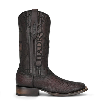 Python Boots with Leather - Men Cuadra Boot CU746 - El Rodeo Western Boutique