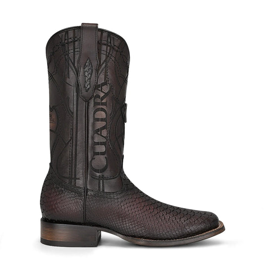 Python Boots with Leather - Men Cuadra Boot CU746 - El Rodeo Western Boutique