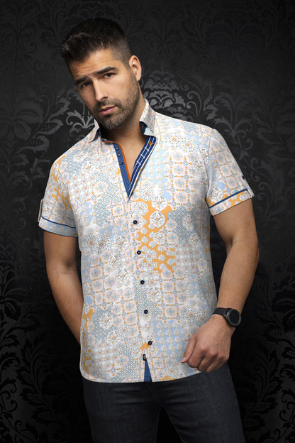 Men Au Noir Shirt Pruce(SS)