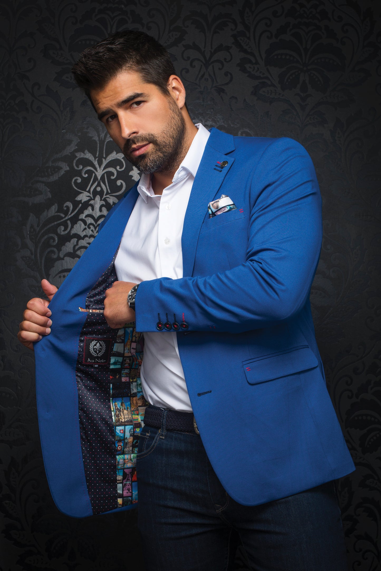 Men Au Noir Blazer Ryan