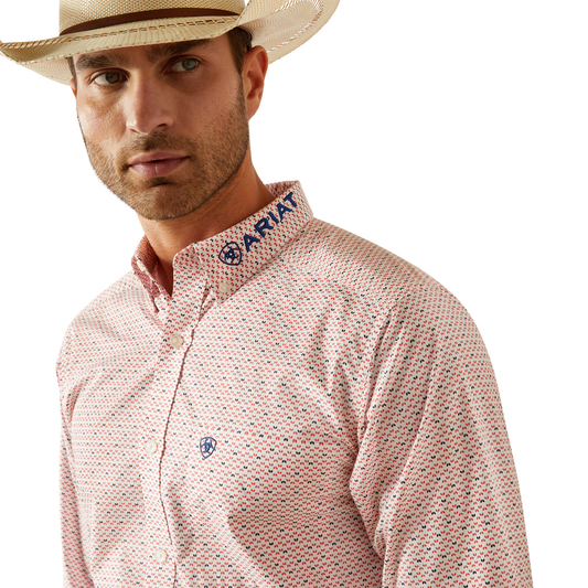 Men Ariat Shirt Booker Fitted 10054725