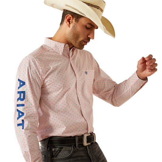 Men Ariat Shirt Booker Fitted 10054725