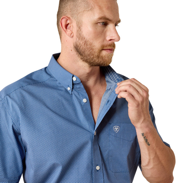 Men Ariat Shirt Wrinkle Free Case 10071017