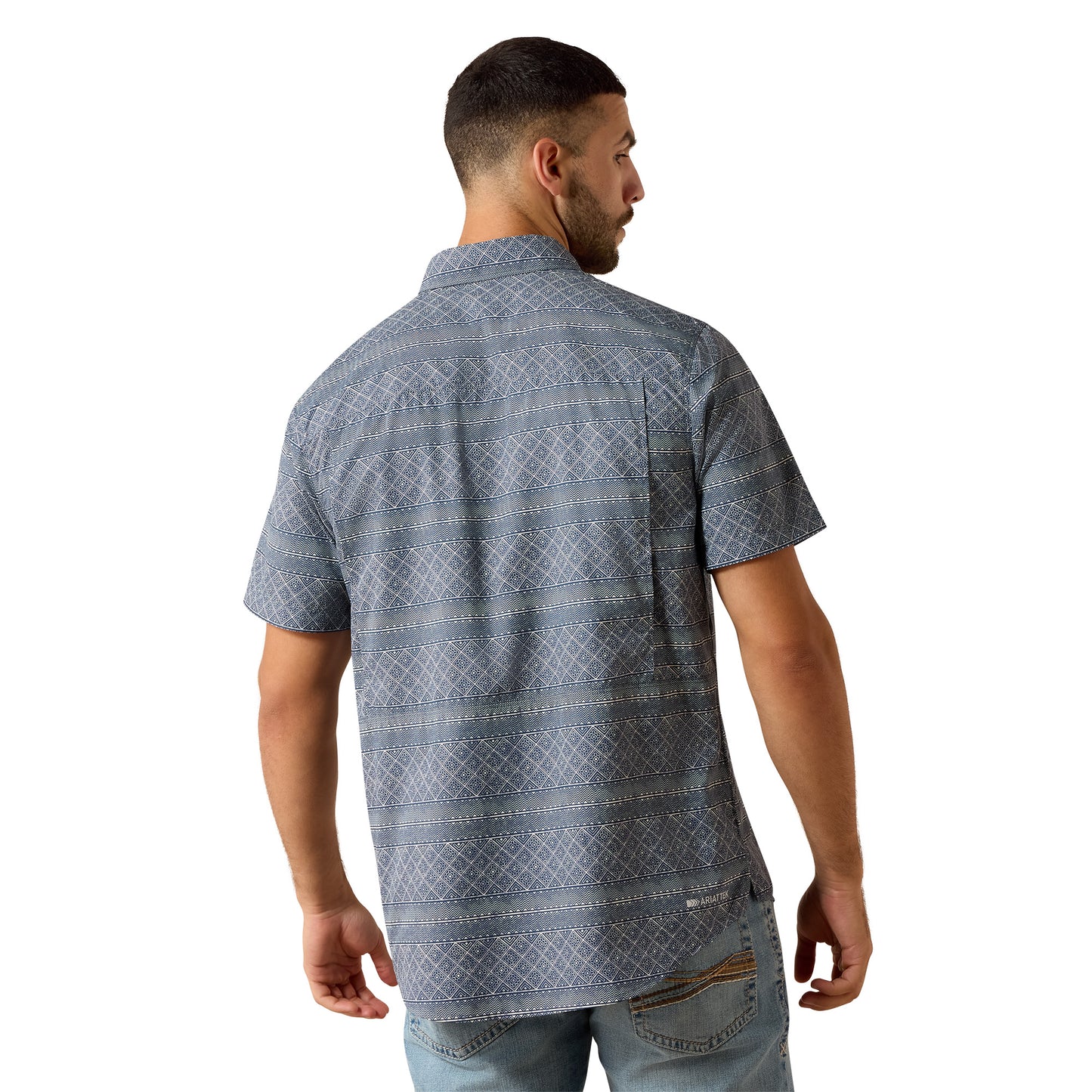 Men Ariat Shirt (SS) Printed Venttek Outbound 10071048