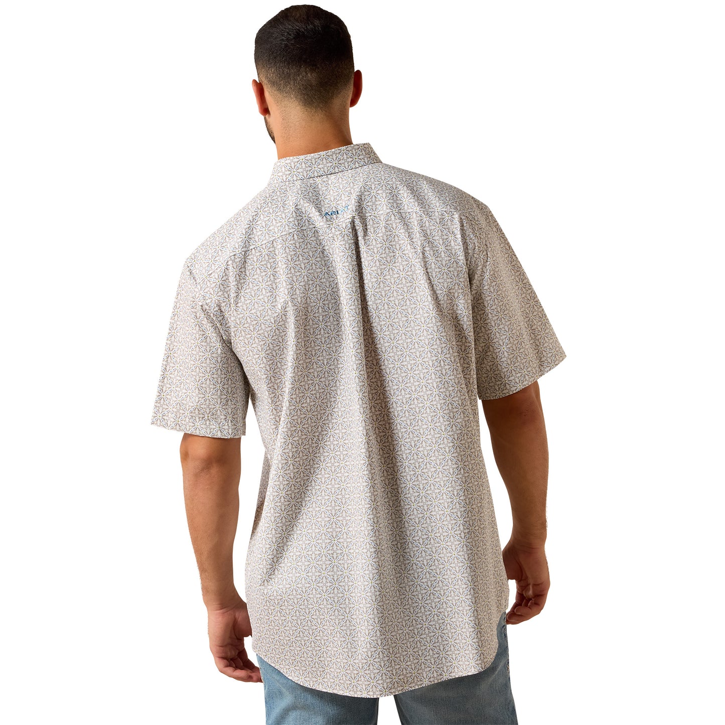 Men Ariat Shirt (SS) Wrinkle Free 10071739