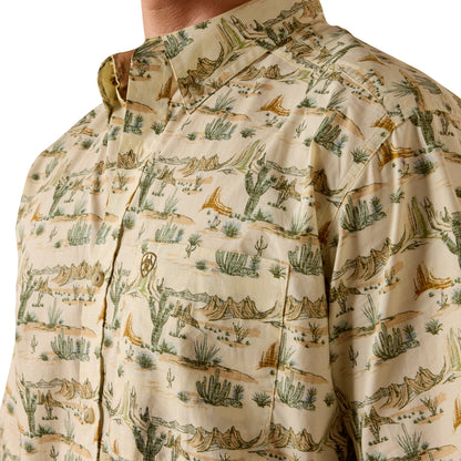 Men Ariat Shirt Sable (SS) 10073530