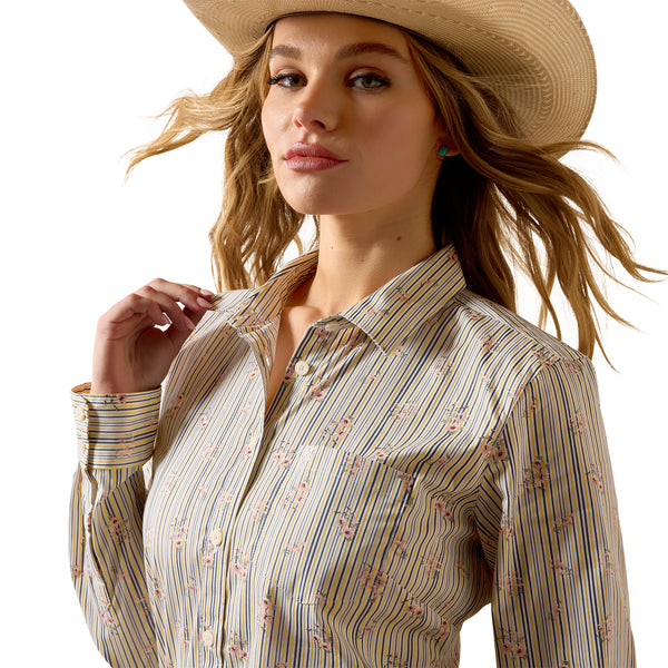 Women Ariat Shirt Kirby Strech 10071417