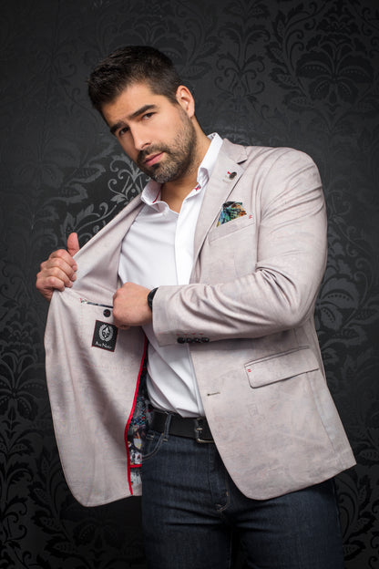 Men Au Noir Blazer Traveler Trans