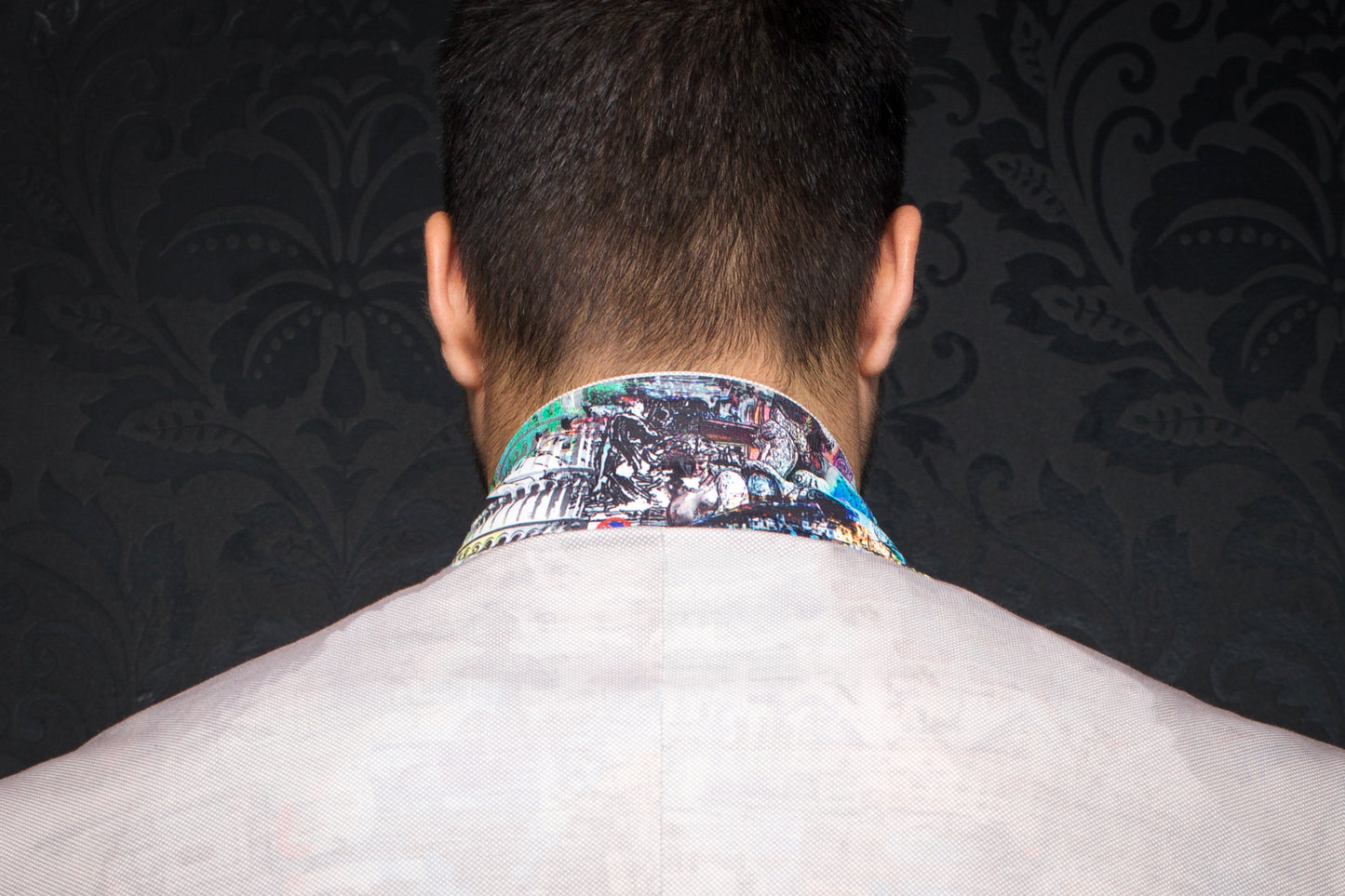 Men Au Noir Blazer Traveler Trans