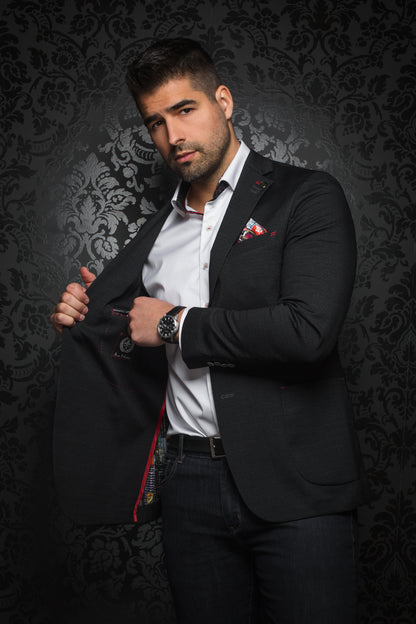 Men Au Noir Blazer Traveler Max