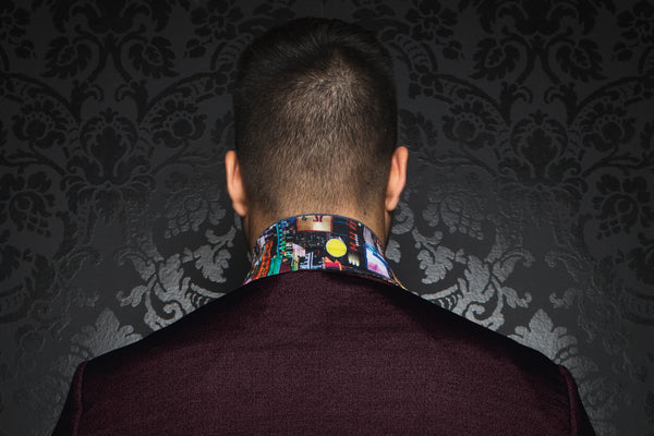 Men Au Noir Blazer Traveler Max Burgundy
