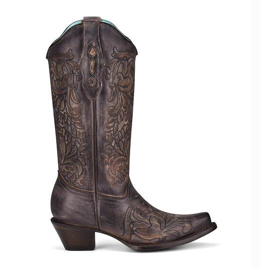 Cowhide Boots, Pointed Toe - Women Corral Boots Z5021