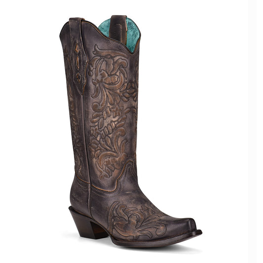 Cowhide Boots, Pointed Toe - Women Corral Boots Z5021