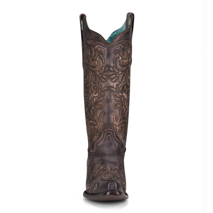 Cowhide Boots, Pointed Toe - Women Corral Boots Z5021